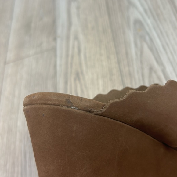 New nwot Chocolat Blu Wedges Bev Nubuck suede - Picture 10 of 10